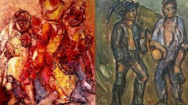 Manuel Prior tiene en Puertollano el único cuadro pintado por las dos caras y nació aquí.